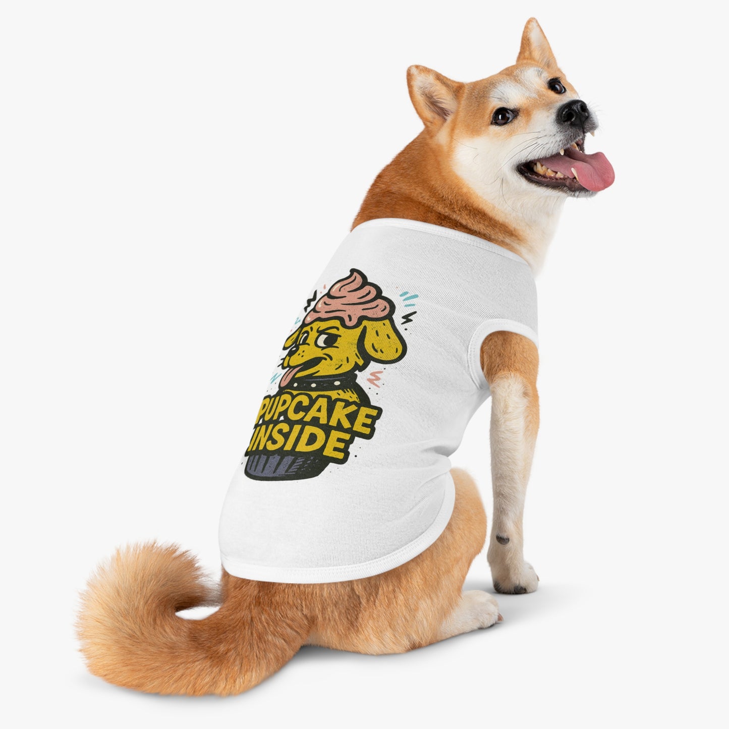 Dog Tank Top - Pupcake Inside - Dangerously Sweet Design