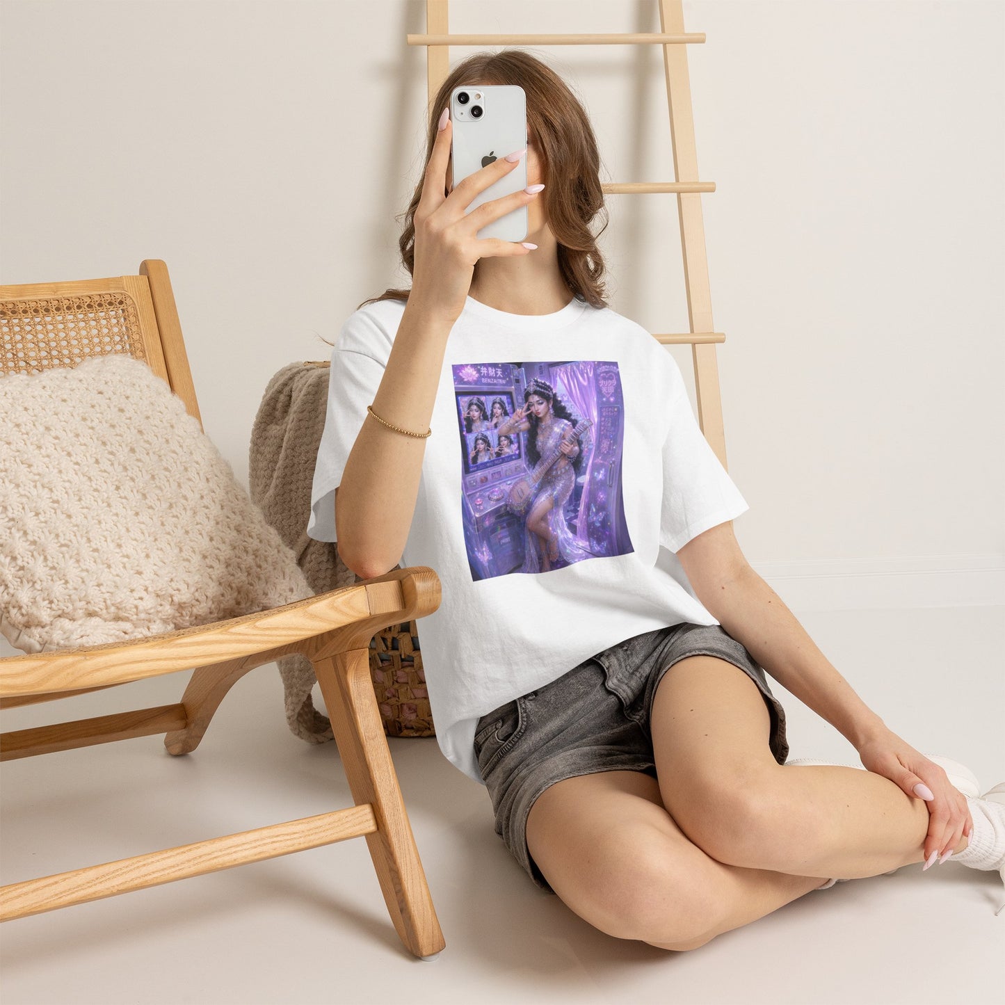 Benzaiten Purikura Goddess Unisex Heavy Cotton Tee (BEN-001)