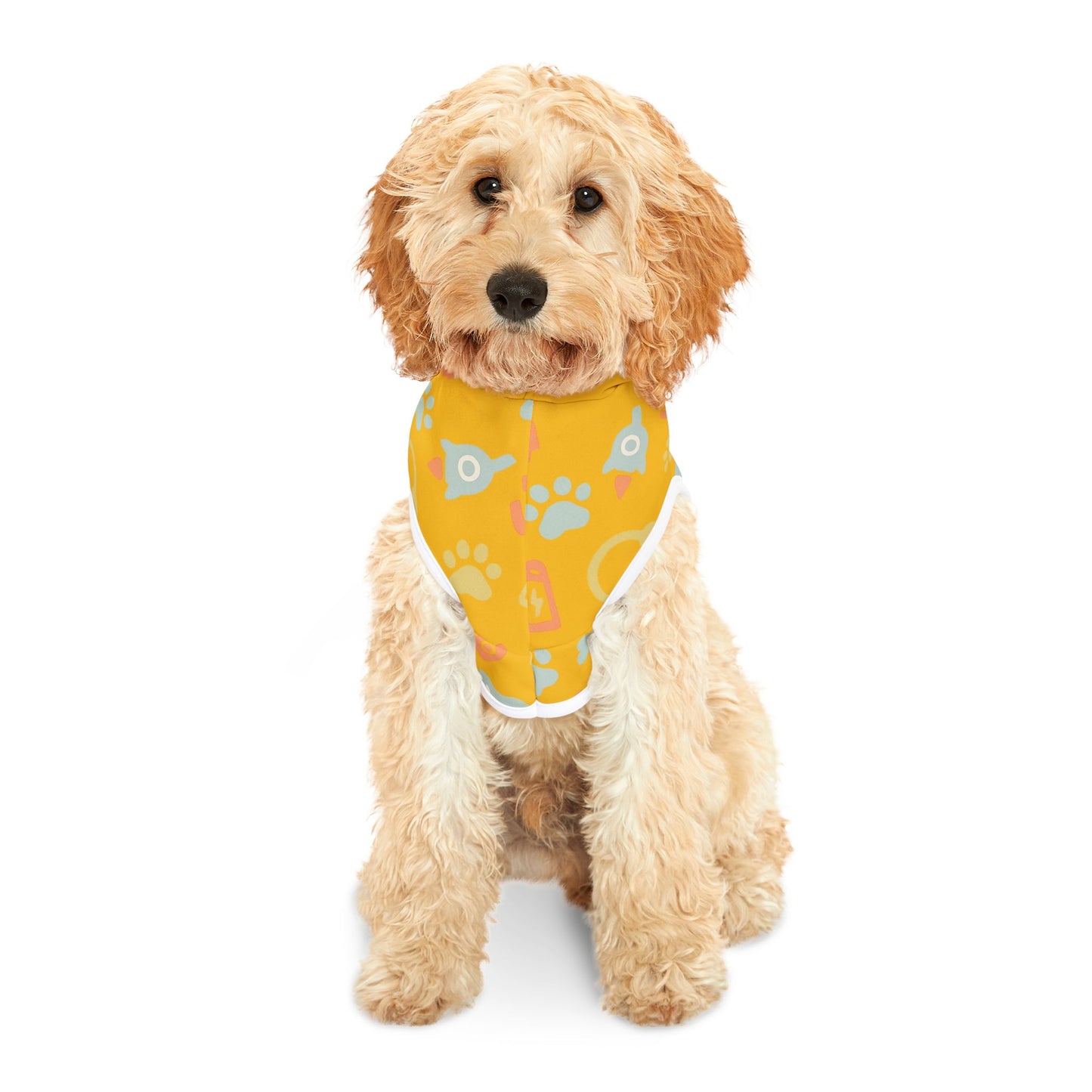 Pet Hoodie SE-DOG Retro Gaming - Playful Nostalgic Design for Gaming Dogs