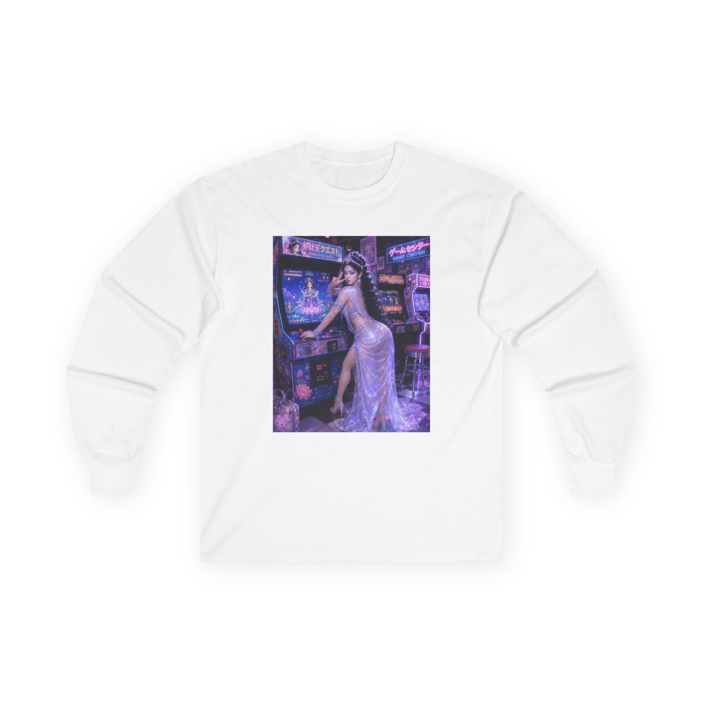 Benzaiten Cyberpunk Goddess Long Sleeve Tee (BEN-002)