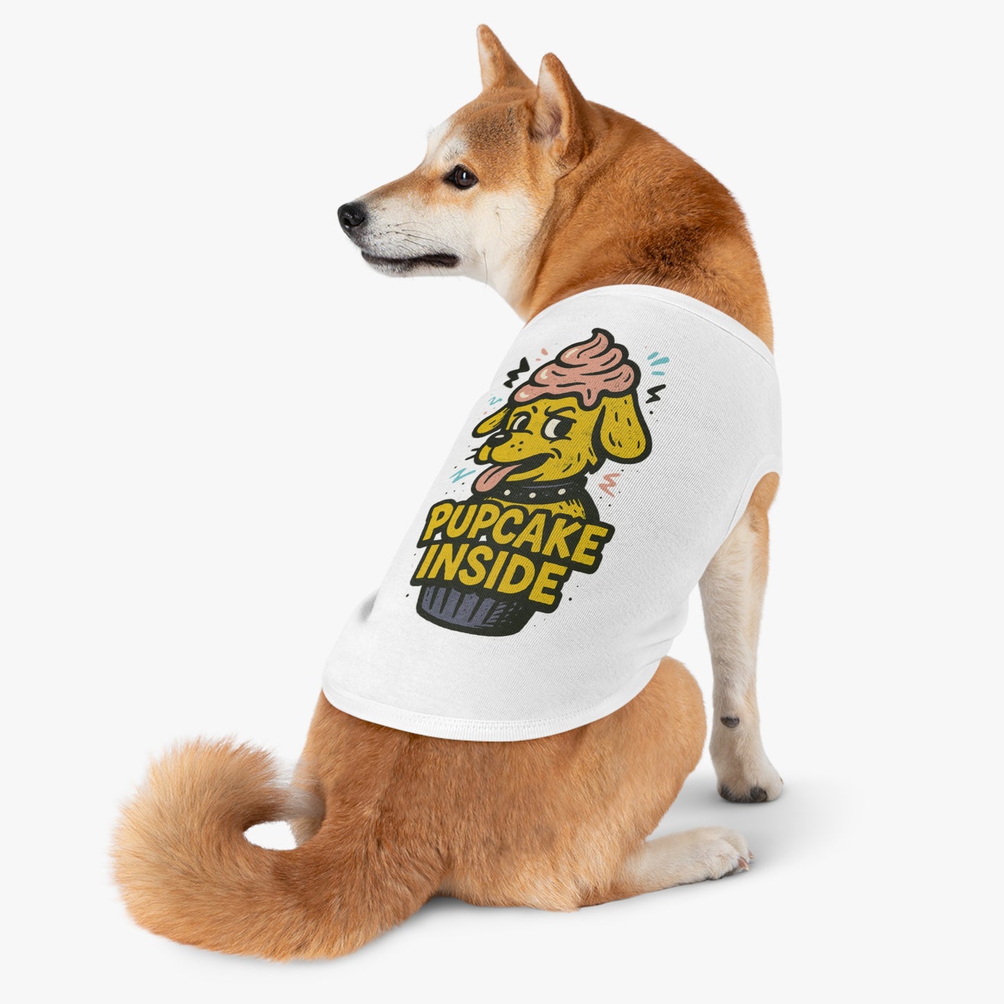 Dog Tank Top - Pupcake Inside - Dangerously Sweet Design