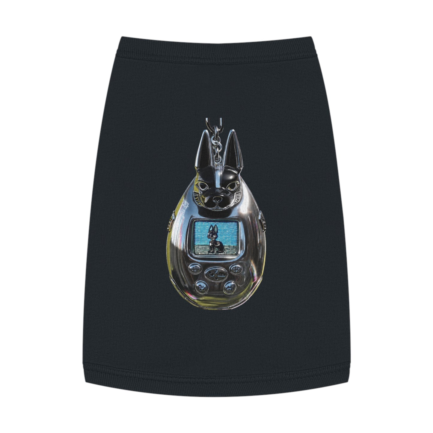 Anubis Y2K Virtual Pet Tank Top (IMG-005)