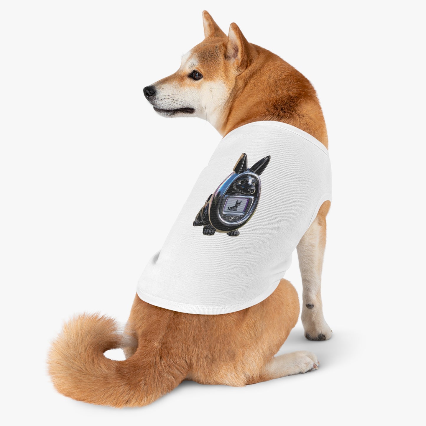 Anubis Y2K Virtual Pet Tank Top (IMG-001)