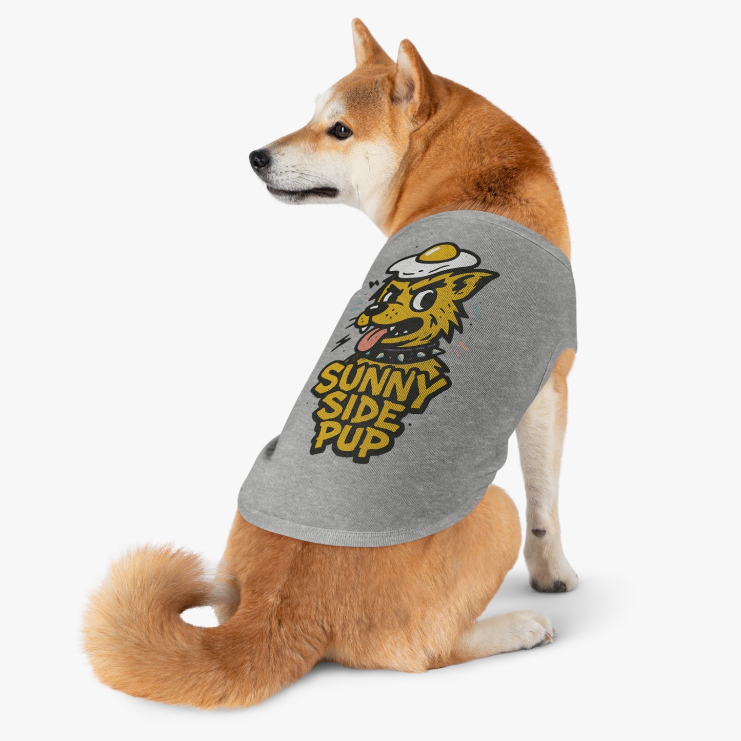 Dog Tank Top - Sunny Side Pup Design