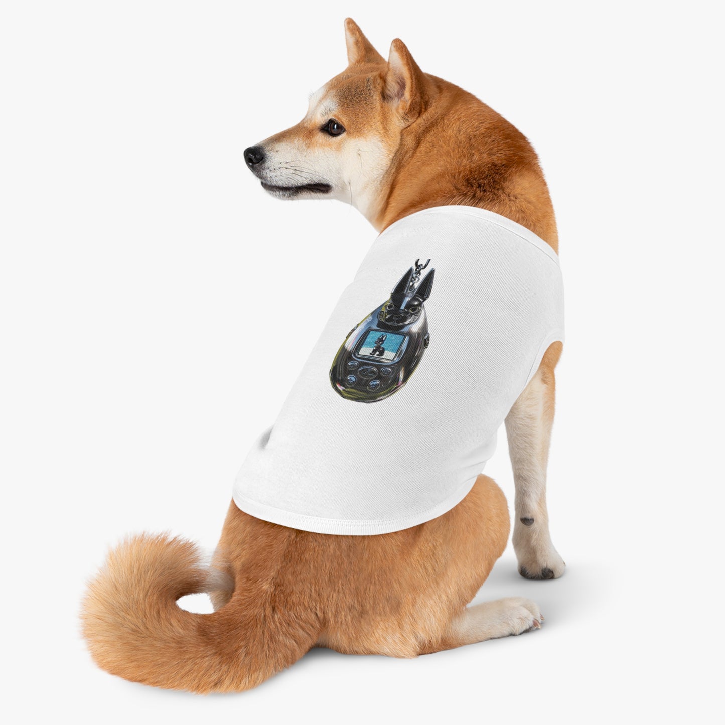 Anubis Y2K Virtual Pet Tank Top (IMG-005)