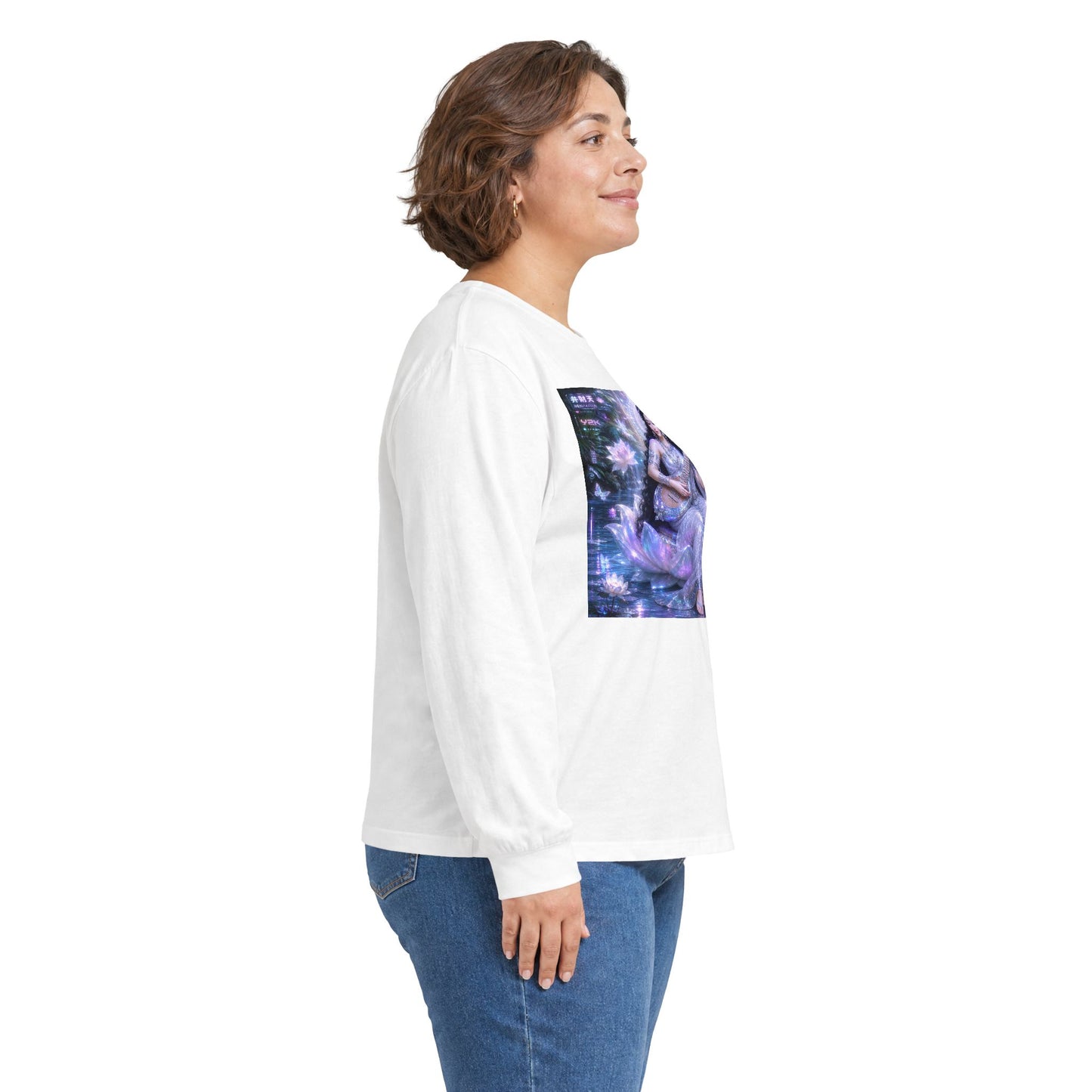 Benzaiten Lotus Sanctuary Long Sleeve Tee (BEN-004)