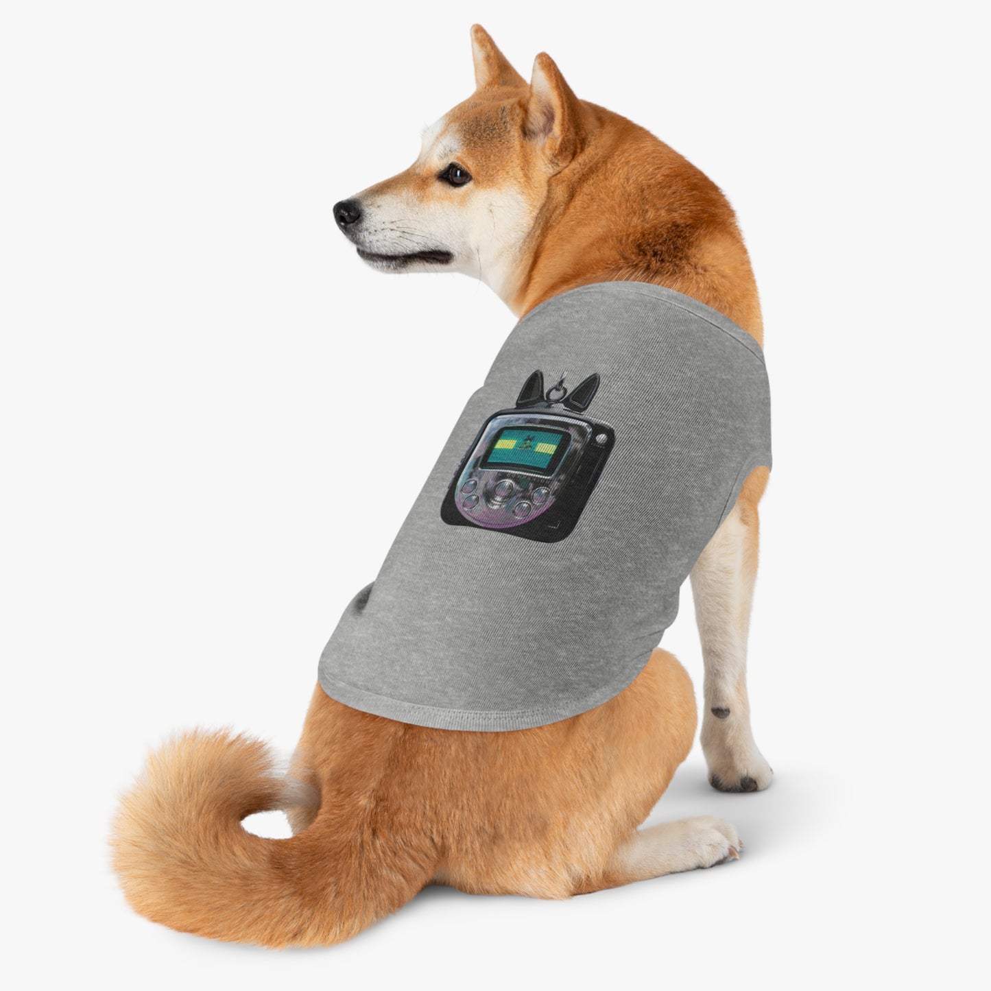Anubis Y2K Virtual Pet Tank Top (IMG-006)