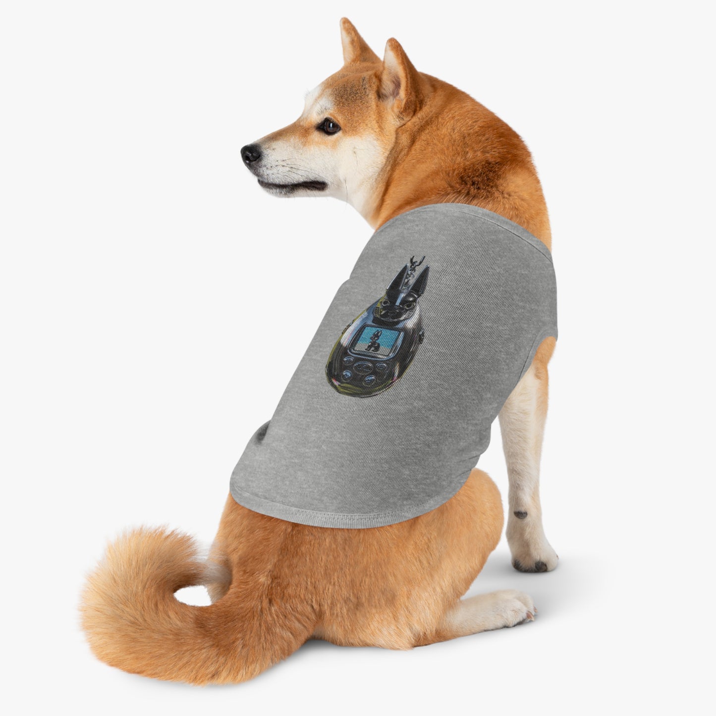 Anubis Y2K Virtual Pet Tank Top (IMG-005)