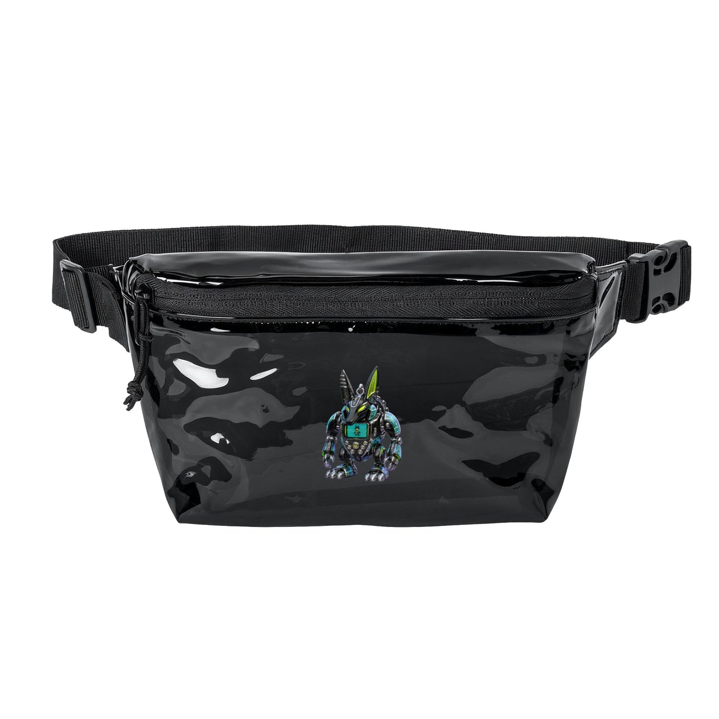 Robotic Bunny Y2K Transparent Fanny Pack (IMG-010)