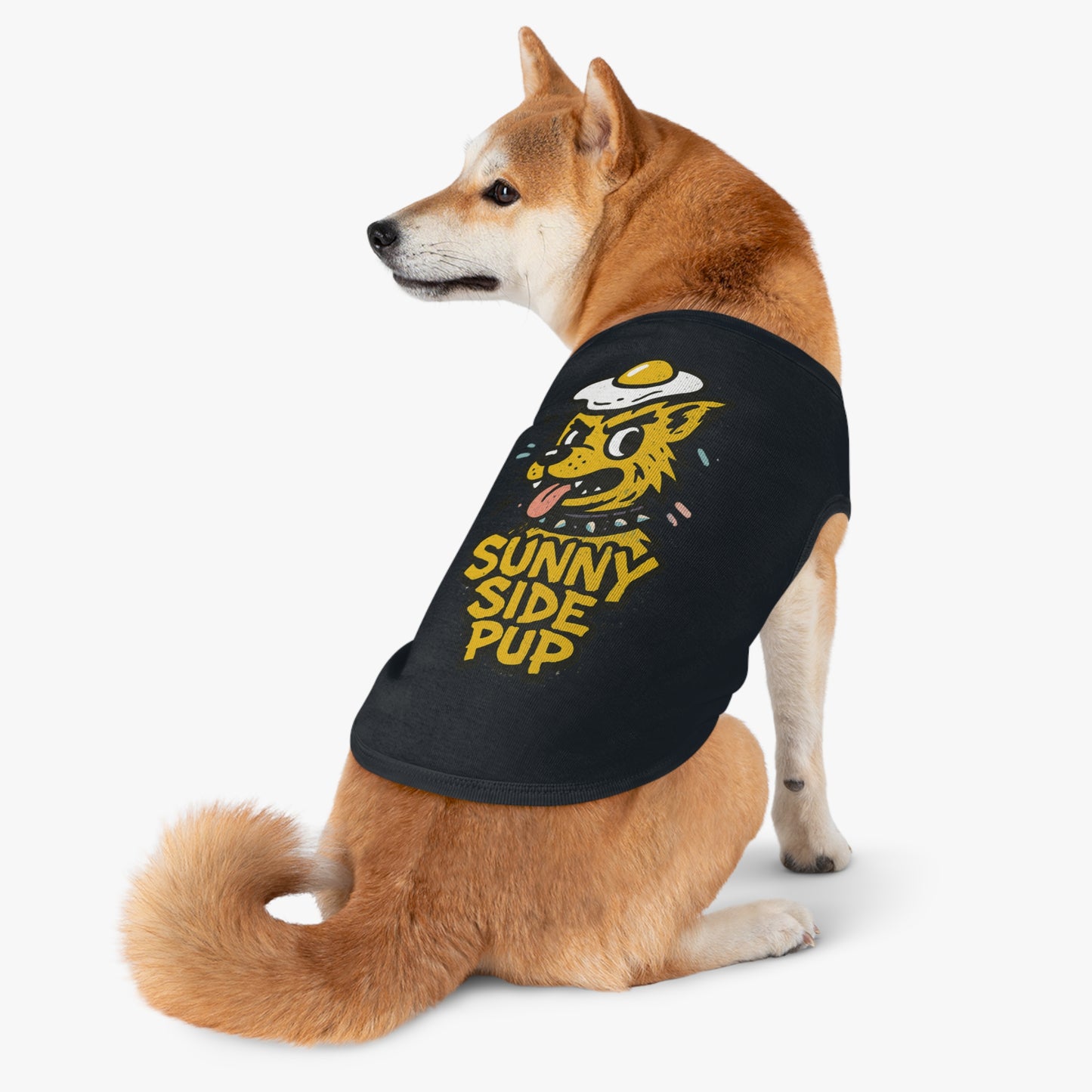 Dog Tank Top - Sunny Side Pup Design