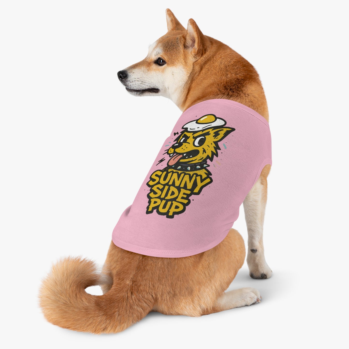 Dog Tank Top - Sunny Side Pup Design