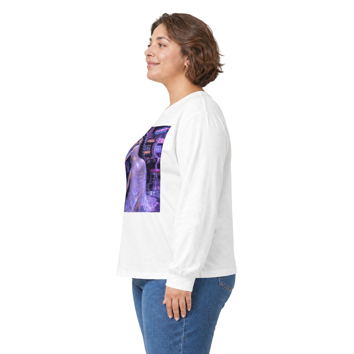 Benzaiten Cyberpunk Goddess Long Sleeve Tee (BEN-002)