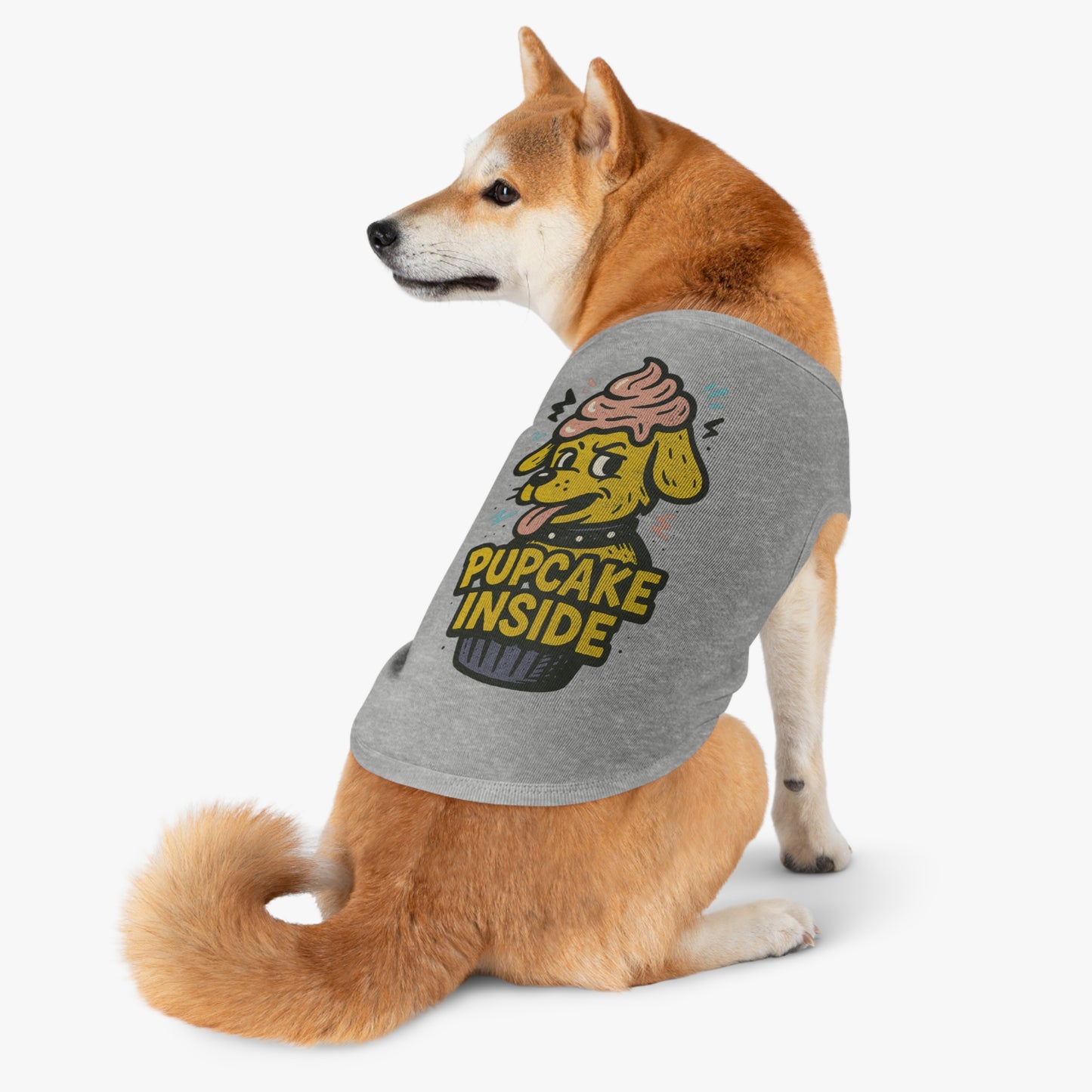 Dog Tank Top - Pupcake Inside - Dangerously Sweet Design