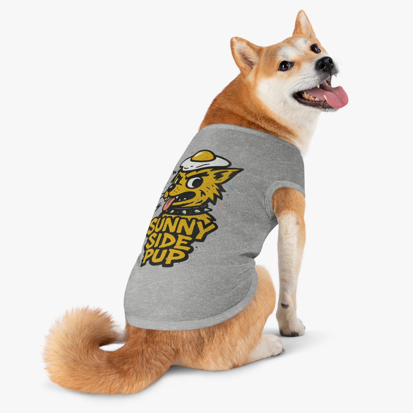 Dog Tank Top - Sunny Side Pup Design