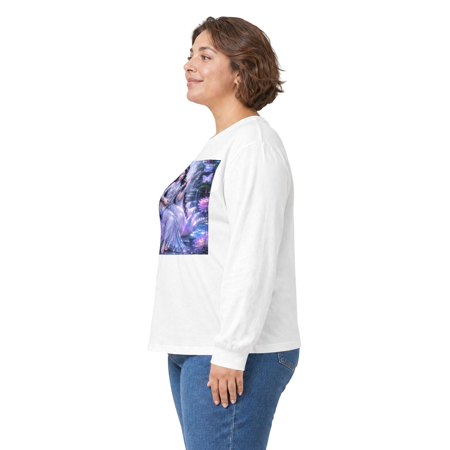 Benzaiten Lotus Sanctuary Long Sleeve Tee (BEN-004)