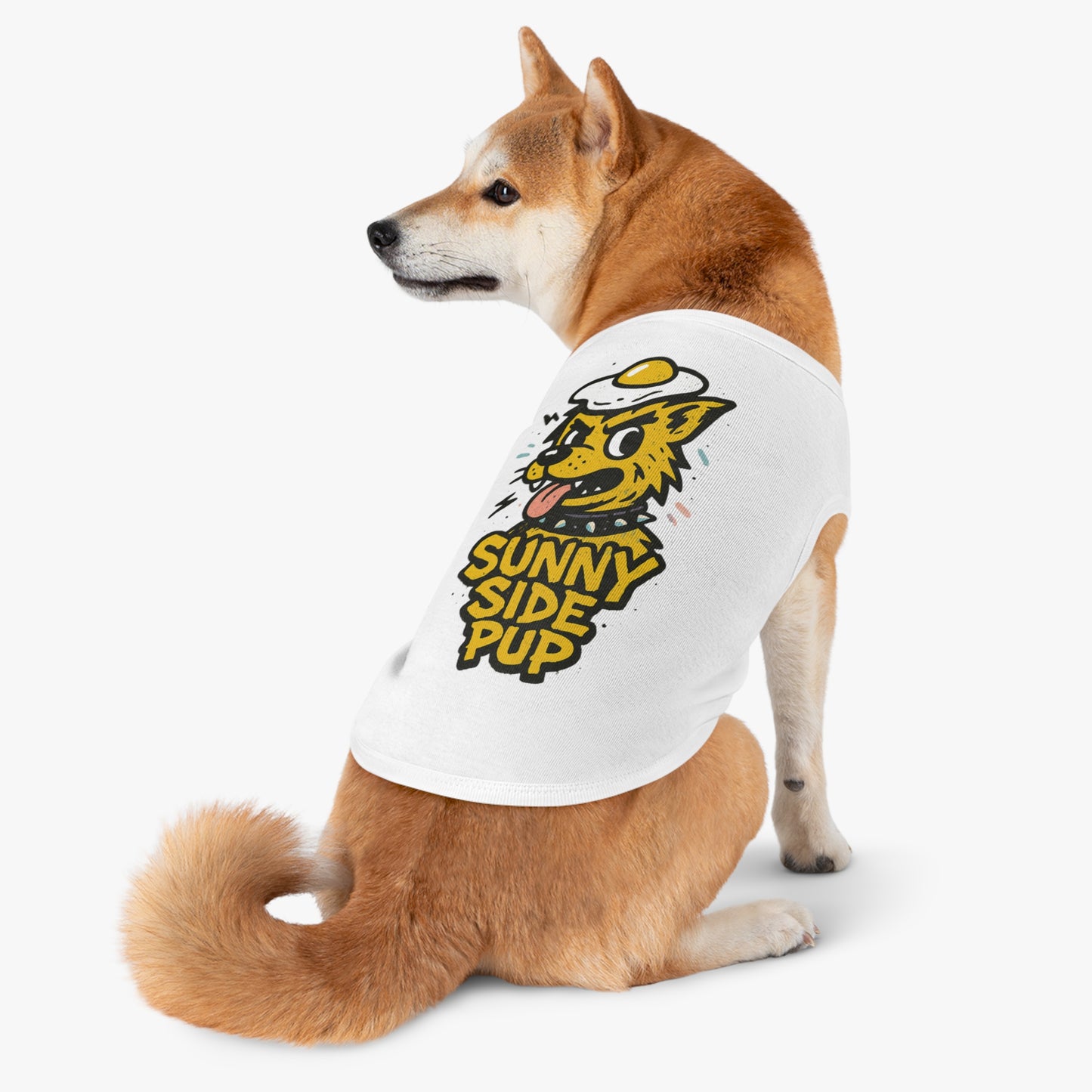 Dog Tank Top - Sunny Side Pup Design