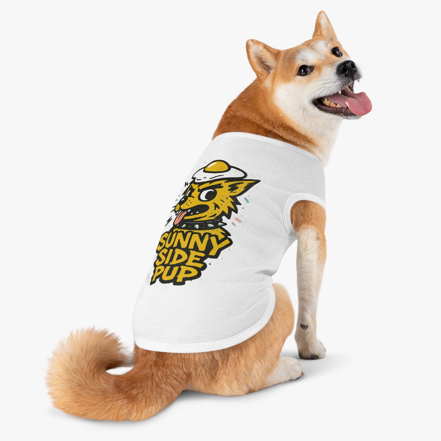 Dog Tank Top - Sunny Side Pup Design